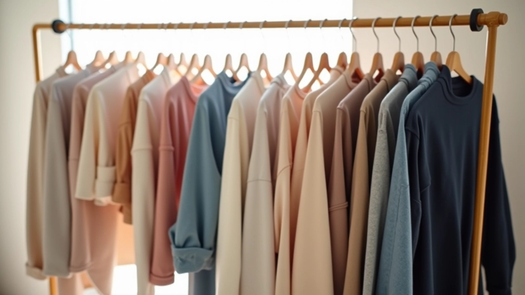 Kıyafetlerin uygun şekilde asılarak kurutulması, kat kat asılmış çeşitli parçalar